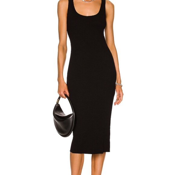 Cotton Citizen Ibiza Midi Dress in Black -  NWT - Picture 1 of 7